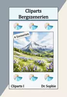 Vorschau - selbst erstellte Cliparts/Grafiken - Cliparts Bergszenerien - Deckblatt