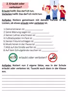Vorschau - Arbeitsblätter - Das Demonstrationsrecht (DaZ-Unterricht) - Seite 3