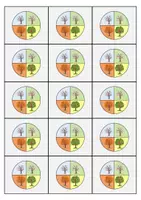 Vorschau - Stationenlernen - Jahr - Monate - The Year – The Months: Find the Pairs Game - Seite 3