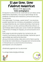 Aperçu - Apprentissages en autonomie - Espagnol: Apprendre les nombres et mots-nombres - Juego de Pascua - Page 3