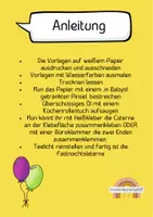 Vorschau - Stationenlernen - Fastnachtswindlichter basteln - mit dem Öltrick - Seite 1