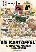 Vorschau - selbst erstellte Cliparts/Grafiken - Cliparts - Die Kartoffel XXL-Set - Deckblatt
