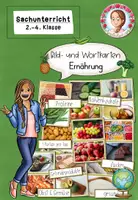 Vorschau - Fördermaterial/Inklusion - Ernährung Bild- und Wortkarten | Sachunterricht Klasse 2-4 - Deckblatt