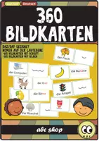 Vorschau - Fördermaterial/Inklusion - 360 Bildkarten und Silbenkarten für das Training der phonetischen Aufmerksamkeit (Silbentraining) - Deckblatt