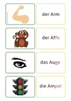 Vorschau - Fördermaterial/Inklusion - 360 Bildkarten und Silbenkarten für das Training der phonetischen Aufmerksamkeit (Silbentraining) - Seite 2