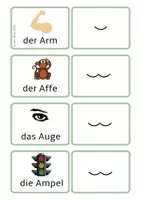 Vorschau - Fördermaterial/Inklusion - 360 Bildkarten und Silbenkarten für das Training der phonetischen Aufmerksamkeit (Silbentraining) - Seite 3