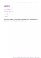 Vorschau - Arbeitsblätter - Übersicht Extrem-und Wendestellen in der 1., 2. und 3. Ableitung | Visualisierung notw. und hinr. Kriterien - Seite 2