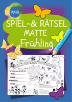 Vorschau - Arbeitsblätter - Ausmalbilder Frühling - Spiel- & Rätselmatte "Frühling" | Frühling Rätsel | Aufgaben für Schnelle | Ich bin fertig Aufgaben | Lückenfüller - Deckblatt