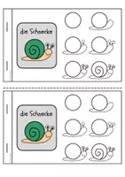 Vorschau - Arbeitsblätter - Tiere Zeichnen Anleitung / aus Kreisen Tiere malen / Miniheft - Seite 2