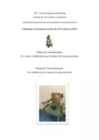 Vorschau - Stundenentwürfe - Unterrichtsentwurf: Gruselgeschichten erzählen -Prüfungsentwurf - Deckblatt