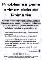 Vista previa - Hojas de trabajo - Problemas matemáticos primer ciclo Primaria @maestrilloalvarillo - página 1