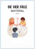 Vorschau - Arbeitsblätter - Unterrichtsmaterial: „Die vier Fälle der deutschen Grammatik“ - Deckblatt