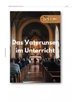 Vorschau - Unterrichtsreihen - Das Vaterunser – Ein Gebet mit Bedeutung - Lernheft - Seite 1
