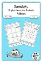 Vorschau - Arbeitsblätter - Sumdoku - Kopfrechnen und Knobeln Addition 8 - Deckblatt