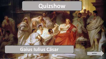 Vorschau - Spiele - Quizshow: Gaius Iulius Cäsar (Interaktives Ratespiel) - Deckblatt