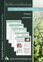 Vorschau - Arbeitsblätter - Cells - Complex Exercise - Corals and Zooxanthellae - Deckblatt