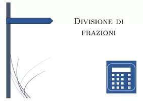 anteprima - Esercizi - Divisione di frazioni | matematica | 26 colonne - Pagina 1
