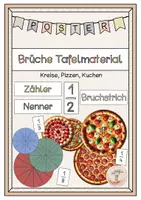 Vorschau - Unterrichtsreihen - Brüche Materialpaket - Seite 1