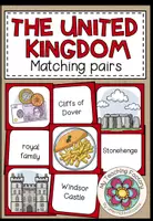 Vista previa - Juegos / Gamificación - THE UNITED KINGDOM - Matching Pairs - Portada