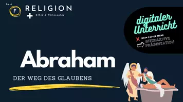 Vorschau - Unterrichtsreihen - Unterricht mit Präsentation: Abraham - der Weg des Glaubens - Deckblatt