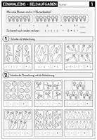 Vorschau - Arbeitsblätter - Das kleine Einmaleins / 1x1 – Bildaufgaben, Malreihen und Multiplikation | Arbeitsblätter und Bildkarten 2. Klasse - Seite 2