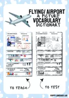Vista previa - Tarjetas / Manipulativos - Flying/ Airport Vocabulary - a picture dictionary - Portada
