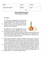Vorschau - Arbeitsblätter - Klassenarbeit Sachtexte verstehen (Deutsch 5/6) - Seite 1
