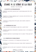 Aperçu - Préparation de séquence / Séquence complète - Le Horla de Maupassant (séquence complète) - Page 3