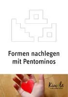 Vorschau - Arbeitsblätter - Formen nachlegen mit Pentominos - Deckblatt