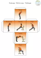Vorschau - Bildkarten - Kinderyoga Würfel mit Übungen passend zum Poster - Seite 2