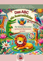 Vorschau - Mal- und Bastelvorlagen - Das ABC als Ausmalbilder - Deckblatt