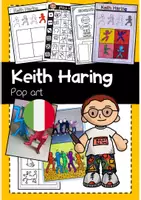 anteprima - Esercizi - Keith Haring e la Pop Art. Attività per l’arte - Pagina di copertina