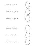 Vorschau - Arbeitsblätter - Oster-Miniarbeitsheft "Lesen und Malen" für die 1. Klasse - Seite 2