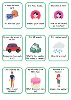 Náhled - Question Chain Cards (63 cards) - krycí list