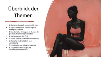 Vorschau - Präsentationen/Tafelbilder - Lynette Yiadom-Boakye | Künstlerische Verfahren der Bildentstehung - Seite 1