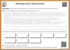 Vorschau - Stundenentwürfe - Asyl - Asylverfahren, Schutzrechte und Einbürgerung in DE - Seite 3