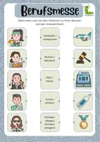 Vorschau - Arbeitsblätter - Berufsmesse 🌟👨⚕️👨💼👩🚒 - Seite 3