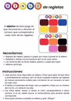 Vista previa - Juegos / Gamificación - Bingo de colores (de las regletas) - Portada