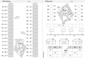 Vorschau - Arbeitsblätter - Wochenheft Mathe 16 (Zahlenraum 20) - Seite 3