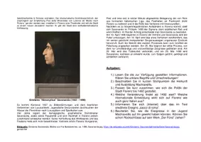 Vorschau - Arbeitsblätter - Niccolo Machiavelli - Biografie eines verkorksten Lebens? Die Stadtgeschichte Florenz und das Leben des Autors von "Der Fürst" / "Il Principe" TEIL 1 - Seite 3