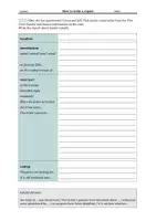 Vorschau - Arbeitsblätter - Dead Cold: Writing a News Report on Janine's Murder - Seite 1