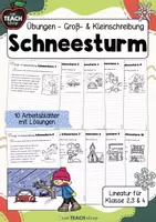 Vorschau - Arbeitsblätter - Sparpaket - Übungen zur Groß- und Kleinschreibung - Seite 1