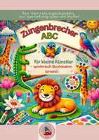 Vorschau - Mal- und Bastelvorlagen - Ausmalbild mit passendem Zungenbrecher zum Buchstaben „T“ - Deckblatt