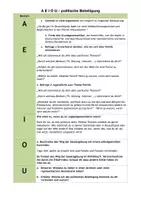 Vorschau - Arbeitsblätter - AEIOU-Aufgaben politisches System Deutschland (BRD) - Deckblatt