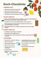 Vorschau - Arbeitsblätter - Organisation/ Classroom Management für die Schulküche - Deckblatt