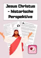 Vorschau - Arbeitsblätter - Jesus Christus - historische Perspektive - Deckblatt