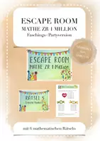 Vorschau - Arbeitsblätter - Escape Room MATHE Klasse 4 Zahlenraum 1 Million - Deckblatt