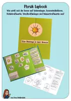 Vorschau - Arbeitsblätter - Lapbook Physik - Die Energie der Sonne - Deckblatt