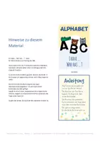 Vorschau - Spiele - Ich habe wer hat Englisch - English ABC - Animal Alphabet - Seite 1