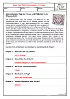 Vorschau - Arbeitsblätter - 02-11 Internationaler Tag der Frauen und Mädchen in der Wissenschaft - Seite 1
